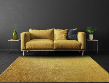 Asiatic London Zehraya ZE09 Gold Yellow Washable Persian Traditional Vintage Rug - Medium 120x180 cm (4'x6')