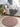 Origins My Nude Pink Washable Non-Slip Polypropylene Shaggy Rug - Round 100x100 cm (3'4"x3'4")