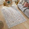Consept Looms Liberty LIB305 Dusky Pink Washable Non-Slip Traditional Floral Rug - Large 160x230 cm (5'3"x7'7")