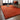 Asiatic London Atlas Thick Pile Orange Polypropylene Shaggy Textured Rug - Small 80x150 cm (2'6"x5')