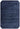 Gleam Luxury Contemporary Modern Shiny Plain Hand Woven Viscose Navy Blue Rug