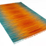 Consept Looms Fusion Knotted Fringed Multicolour Wool Traditional Geometric Textured Rug 200x290 cm