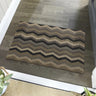 My Printed Coir Ocean Zig Zag Non-Slip Doormat 45x75