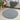 My Mat My Fleck Blue Washable Non-Slip Polypropylene Shaggy Rug - Round 100x100 cm (3'4"x3'4")