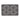 My Stain Resistant Ikat Charcoal Washable Non-Slip Polypropylene Bordered Doormat
