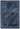 Asiatic London Zehraya ZE02 Ink Blue Border Washable Persian Traditional Vintage Rug