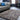 Origins Rocks Shaggy Hand Woven Wool Tubular Long Pile Rugs in Navy - Small 80x150 cm (2'6"x5')