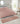 URCO Luxe Faux Fur Super Blush Pink Shaggy Textured Plain Rug - Runner 60x180 cm (2'x5'11")