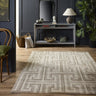 Origins Elegant Greek Key Geometric Rug in Taupe/Beige - Small 80x150 cm (2'6"x5')