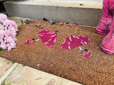 My Printed Coir Umbrella Doormat 45x75 cm