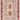 Orient 2520 Bordered Cream Red Polypropylene Traditional Floral Textured Rug 80x150 cm