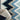 Asiatic London Matrix Cuzzo Tufted Blue Wool Geometric Textured Rug - Medium 120x170 cm (4'x5'6")