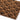 Printed Latex Backed Coir Black Scallop Doormat 45x75 cm