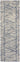 Nourison Colorado Linear Hand-Tufted White Blue Wool Textured Modern Rug