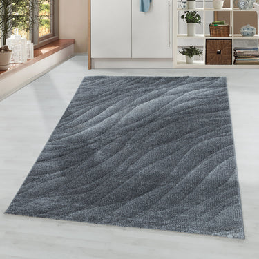 Ayyildiz Ottowa 4206 Grey x5 Jute Abstract Modern Rug 80x150 cm