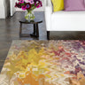 Vision Stipple Wool Ombre Effect Hand Tufted Short Pile Modern Abstract Rug in Multi Colours - Medium 120x170 cm (4'x5'6")