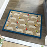 Howler and Scratch Pet Patterned Bright Doggie Washable Non-Slip Hallway Runner Rug - 50x75 cm (1'7"x2'5")