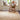 Origins Jute Bordered Design Circle, Hallway Runner Rug in Grey - Small 80x150 cm (2'6"x5')