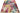 Consept Looms Art101 Multi Pictorial Pop Multicoloured Polypropylene Abstract Floral Rug