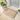 Outdoor Lovers Knot Beige Rope Doormat Entrance Mat, Reversible Door Mat in 45 x 75 cm