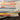 City CIT2339 Scandi Painted Stripes Orange Multicolour Washable Jute Polypropylene Abstract Rug