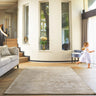Guru Karma Luxury Silky Mink Hand-Loomed Viscose Textured Rug - Large 160x230 cm (5'3"x7'7")