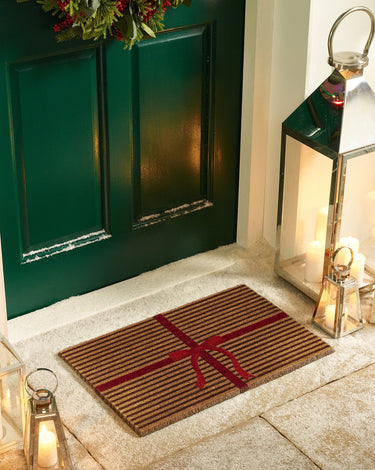 My Printed Coir Gift Wrapped Non-Slip Striped Doormat 45x75 cm