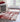 Nourison Maxell MAE14 Ivory Red Cotton Abstract Modern Rug