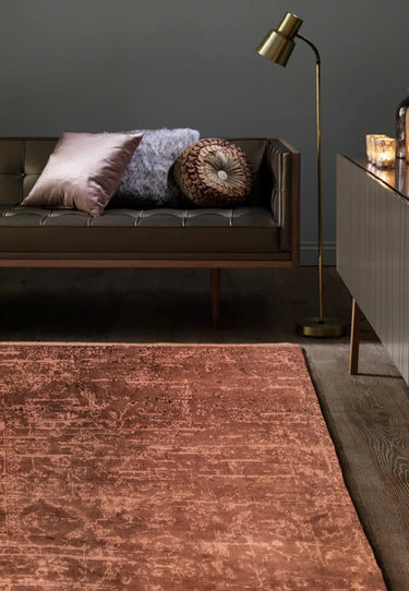Asiatic London Zehraya ZE05 Rust Brown Washable Persian Traditional Vintage Rug - Medium 120x180 cm (4'x6')