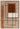 Reef Outline Modern Geometric Wool Rug in Blue, Terracotta and Khaki