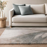 Asiatic London Mirage Illusion Marbled Texture Blue Polypropylene Abstract Textured Rug - Small 80x150 cm (2'6"x5')