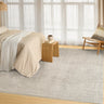 DKNY Madison Square DK014 Shimmer MSQ01 Grey Abstract Textured Modern Rug - 160 x 229 cm 5'3"x7'6")