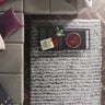 Phoenox Origins Glamour Silver Grey Shaggy Striped Modern Rug - Small 80x150 cm (2'6"x5')