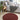 Origins My Red Washable Non-Slip Polypropylene Shaggy Rug - Round 100x100 cm (3'4"x3'4")