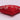 Christmas Bauble Red Washable Cotton Soft Cushion 45x45 cm