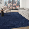 DKNY Central Park West CEP02 Swirl Pattern Jute Abstract Modern Rug - 119 x 180 cm (3'11"x5'11")