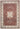 Consept Looms Liberty Classic LIB203 Palette Red Washable Non-Slip Traditional Rug