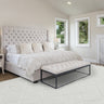 Asiatic London Ariana AR04 Vanilla Boho Fringed Harmony Soft Cream Polypropylene Shaggy Moroccan Textured Rug - Large 160x230 cm (5'3"x7'7")