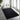 Phoenox Chicago Black Handmade Shaggy Textured Round Rug - X-Large 200x290 cm (6'7"x9'6")
