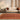 Ascot Modern Plain Hand Woven Wool Viscose Bordered Rust Brown Rug - Small 80x150 cm (2'6"x5')