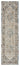 552AG Classic Blue Anthracite Traditional Vintage Textured Bordered Hallway Runner Rug