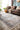 Origins Alexandra Cream Grey Medallion Polypropylene Persian Oriental Traditional Rug 80x150 cm