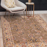 URCO Orient 5929 Green Bordered Classic Polypropylene Oriental Traditional Floral Rug 120x170 cm - Medium 120x170 cm (4'x5'6")