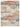 Delta Sigma Cream Terracotta Orange Cotton Abstract Modern Rug