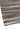 Gaucho Hand Woven Real Cow Hide Sheepskin Patchwork Striped Dark Grey Rug