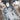 Wanderlust 2309 Blue Jute Abstract Scandi Rug - Large 140x200 cm (4'8"x6'7")
