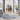 Nourison Rustic Textures RUS08 Ivory Grey Blue Jute Polypropylene Abstract Textured Rug