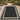 Terrace Black Polypropylene Geometric Flatweave Bordered Rug - Small 80x150 cm (2'6"x5')