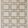 Eaton Rug Modern Geometric Hand Woven Silky Viscose Metallic Sheen Super Soft Gold Rug - Medium 120x180 cm (4'x6')
