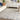 Nourison Colorado Linear Hand-Tufted White Blue Wool Textured Modern Rug - 114 x 175 cm (3'9"x5'9")